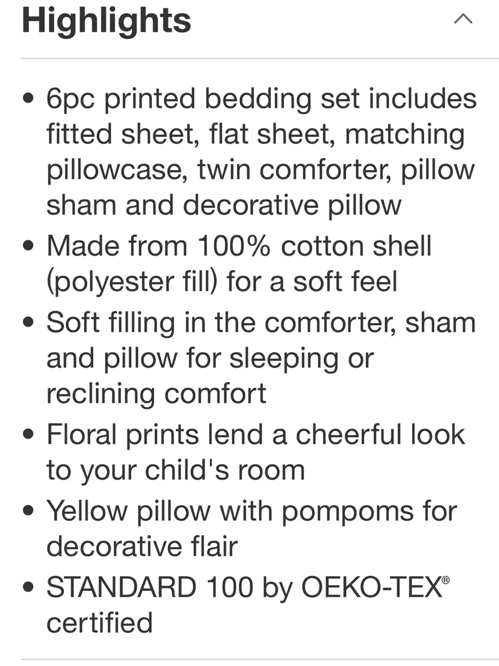 PILLOWFORT NWT Twin In the Garden Kids' Bedding Set with Sheets